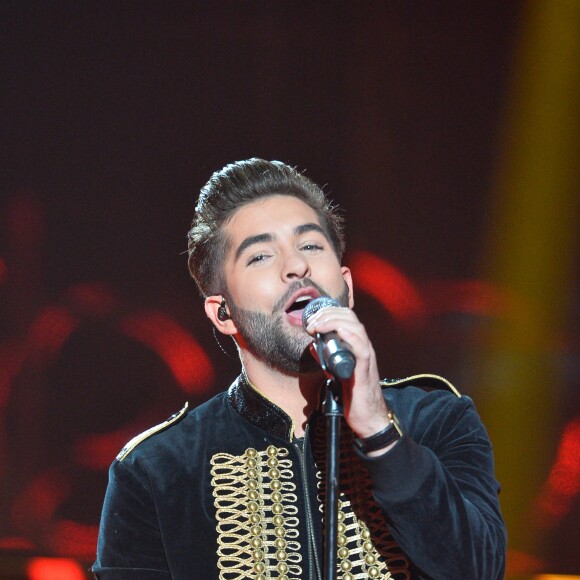 Le chanteur Kendji Girac - 30ème édition du Téléthon 2016 (AFMTéléthon) à l'hippodrome de Longchamp à Paris, France, le 3 décembre 2016. Ce grand marathon caritatif en faveur de la recherche sur les maladies rares, s'est achevé dans la nuit avec 80,31 millions d'euros de promesses de dons au compteur, a annoncé l'Association Française contre les Myopathies (AFM-Téléthon). © Coadic Guirec/Bestimage