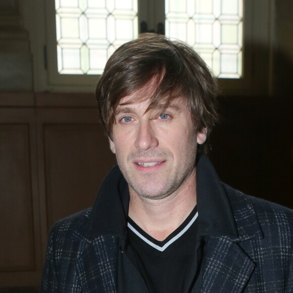 Thomas Dutronc au défilé de mode "Agnès b", collection prêt-à-porter Automne-Hiver 2017-2018 à Paris, le 7 Mars 2017.© CVS/Veeren/Bestimage