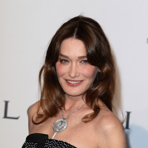 Carla Bruni Sarkozy à la soirée "AmfAR's 21st Cinema Against AIDS" à l'Eden Roc au Cap d'Antibes lors du 67ème festival du film de Cannes, le 22 mai 2014.