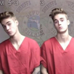 Justin Bieber a publié une photo de son mugshot, daté de 2014, sur sa page Instagram le 19 juin 2017