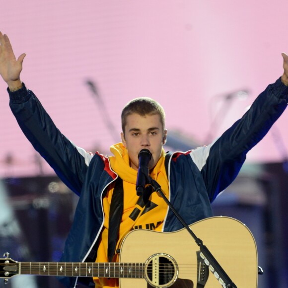 Justin Bieber - Attentat de Manchester : 'One Love Manchester', concert exceptionnel organisé au profit des familles des victimes à Manchester le 4 juin 2017 © DaveHogan For OneLoveManchester/GoffPhotos.com via Bestimage