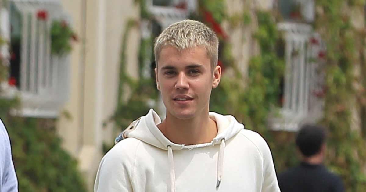 Justin Bieber va déjeuner au restaurant Il Pastaio à Beverly Hills, le