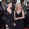 Michèle Laroque et sa fille Oriane Deschamps - Montée des marches du film "Okja" lors du 70ème Festival International du Film de Cannes. Le 19 mai 2017. © Borde-Jacovides-Moreau / Bestimage