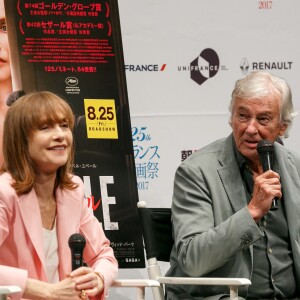Isabelle Huppert et Paul Verhoeven - Présentation du film "Elle" au festival du film français au Japon à Tokyo, Japon, le 23 juin 2017.