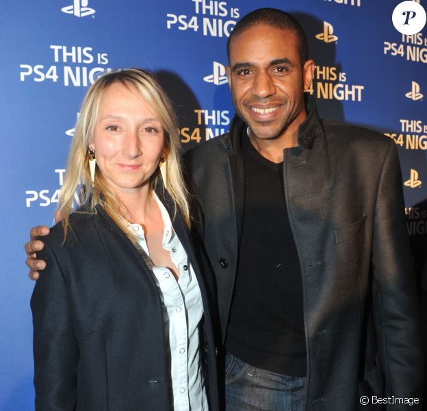 Audrey Lamy et Loup-Denis Elion - Soirée de lancement de la console Playstation 4 Sony au centre culturel alternatif Electric à Paris le 28 novembre 2013.