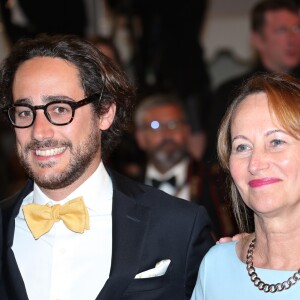 Thomas Hollande et sa mère Ségolène Royal - Montée des marches du film "You Were Never Really Here" lors du 70ème Festival International du Film de Cannes. Le 27 mai 2017. © Borde-Jacovides-Moreau / Bestimage