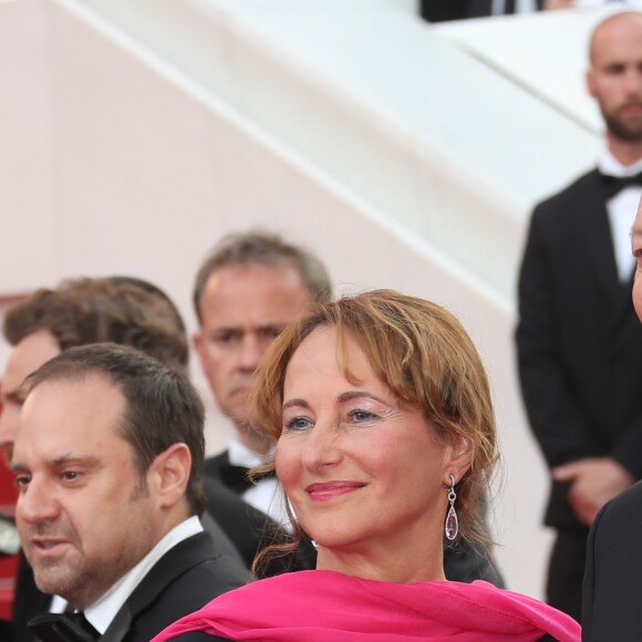 Ségolène Royal et Al Gore - Montée des marches du film "Mise à Mort du Cerf Sacré" lors du 70ème Festival International du Film de Cannes. Le 22 mai 2017. 3 © Borde-Jacovides-Moreau / Bestimage