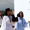 La chanteuse Rihanna assiste à la remise des prix LVMH Prize Young Fashion Designer 2017 à la Fondation Vuitton à Paris le 16 juin 2017.