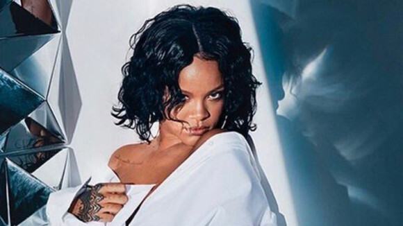 Rihanna en couple : Baiser torride et câlin coquin dans une piscine