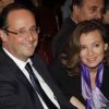 Valérie Trierweiler et François Hollande - Générale de la pièce Quadrille à Paris, le 12 décembre 2011