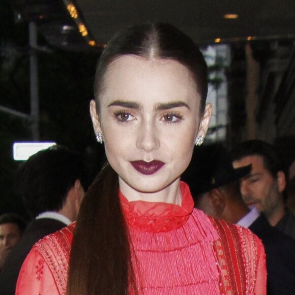 Lily Collins - Les célébrités arrivent à la première de« "Okja" à New York, le 8 juin 2017