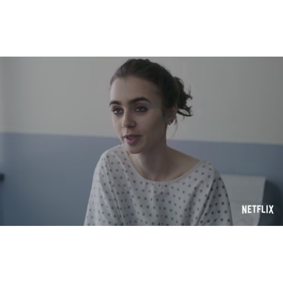 Lily Collins dans la peau d'Ellen dans le film "To the Bone", disponible en juillet 2017 sur Netflix.