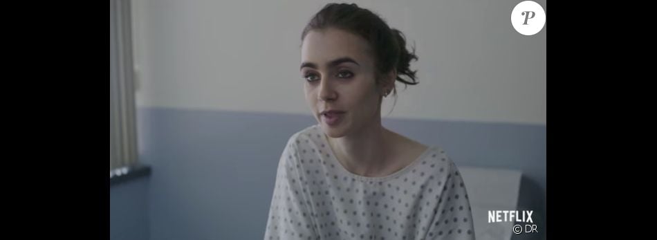 Lily Collins dans la peau d'Ellen dans le film To the Bone ...