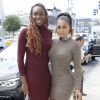 Venus Wiiliams et Lala Anthony arrivent au défilé de mode "Serena Williams" lors de la fashion week de New York City, New York, Etats-Unis, le 12 septembre 2016. © Agence/Bestimage
