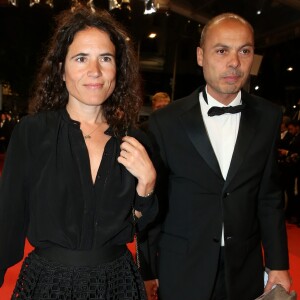 Mazarine Pingeot, son compagnon Didier Le Bret - Montée des marches du film "Rester Vertical" lors du 69ème Festival International du Film de Cannes. Le 12 mai 2016. © Dominique Jacovides- Cyril Moreau/Bestimage
