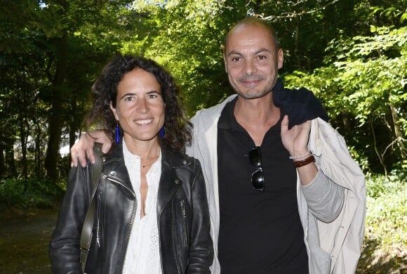 Mazarine Pingeot officialise sa relation avec son compagnon Didier Le Bret à "La Forêt des livres" - Mazarine Pingeot et son compagnon Didier Le Bret - 19ème édition de "La Forêt des livres" à Chanceaux-près-Loches, le 31 août 2014.