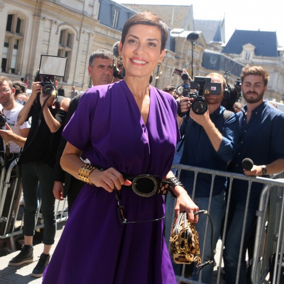 Cristina Cordula - Arrivées au défilé de mode "Jean Paul Gaultier", collection Haute-Couture automne-hiver 2017/2018, à Paris. Le 5 juillet 2017 © CVS - Veeren / Bestimage