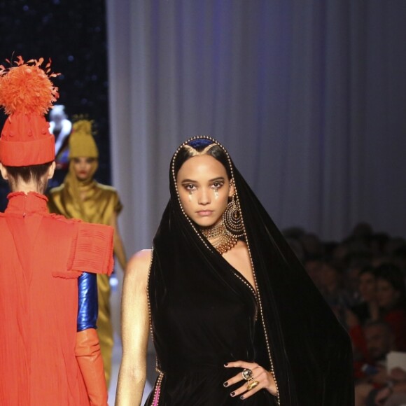 Défilé de mode "Jean Paul Gaultier", collection Haute-Couture automne-hiver 2017/2018, à Paris. Le 2 juillet 2017  Jean Paul Gaultier fashion show Haute-Couture F/W 2017/2018 in Paris. On july 2nd 201705/07/2017 - Paris
