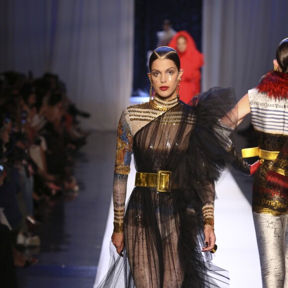 Défilé de mode "Jean Paul Gaultier", collection Haute-Couture automne-hiver 2017/2018, à Paris. Le 2 juillet 2017  Jean Paul Gaultier fashion show Haute-Couture F/W 2017/2018 in Paris. On july 2nd 201705/07/2017 - Paris