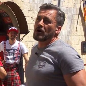 Olivier Minne en larmes pour ses 15 ans dans Fort Boyard.