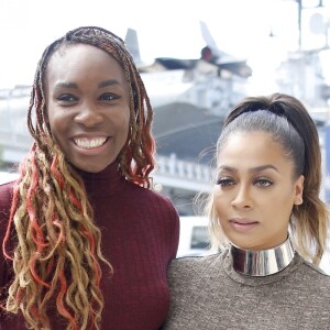 Venus Wiiliams et Lala Anthony arrivent au défilé de mode "Serena Williams" lors de la fashion week de New York City, New York, Etats-Unis, le 12 septembre 2016. © Agence/Bestimage