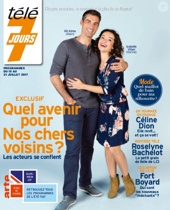 Magazine "Télé 7 Jours", en kiosques lundi 10 juillet 2017.