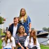 le roi Willem-Alexander, La princesse Amalia, la princesse Ariane, la reine Maxima, la princesse Alexia - Rendez-vous avec la famille royale des Pays-Bas à Warmond le 7 juillet 2017. 07/07/2017 - Warmond