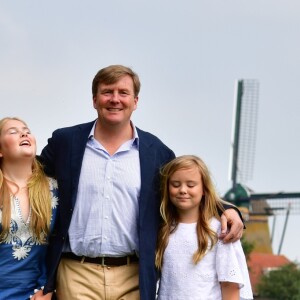 la princesse Alexia, la reine Maxima, La princesse Amalia, le roi Willem-Alexander et la princesse Ariane - Rendez-vous avec la famille royale des Pays-Bas à Warmond le 7 juillet 2017. 07/07/2017 - Warmond