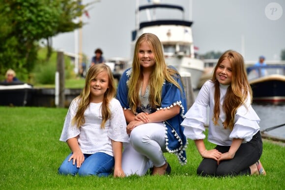 la princesse Ariane, La princesse Amalia, la princesse Alexia - Rendez-vous avec la famille royale des Pays-Bas à Warmond le 7 juillet 2017. 07/07/2017 - Warmond