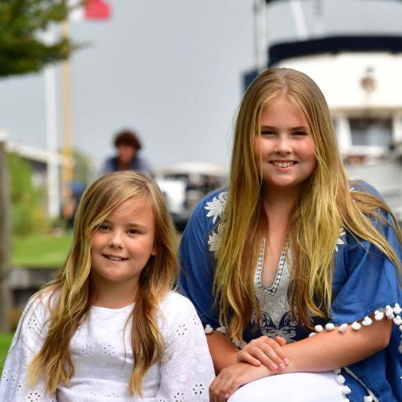 la princesse Ariane, La princesse Amalia, la princesse Alexia - Rendez-vous avec la famille royale des Pays-Bas à Warmond le 7 juillet 2017. 07/07/2017 - Warmond