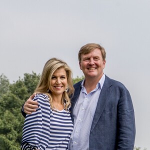 La reine Maxima et le roi Willem-Alexander - Rendez-vous avec la famille royale des Pays-Bas à Warmond le 7 juillet 2017. 07/07/2017 - Warmond