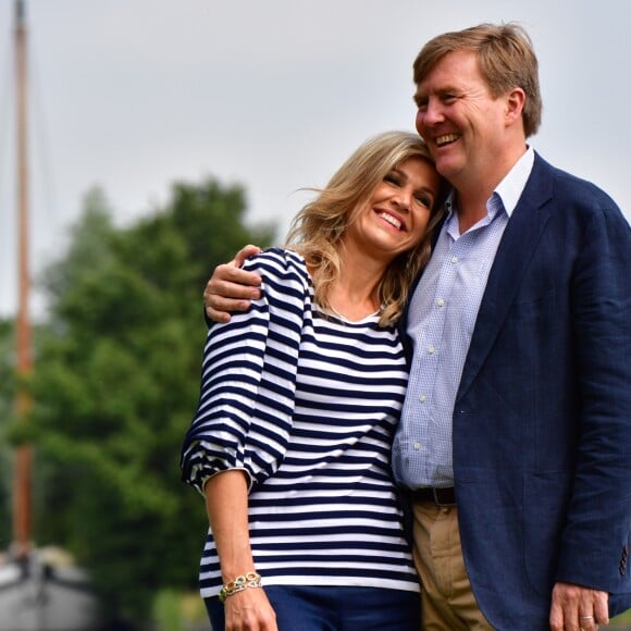 la reine Maxima, le roi Willem-Alexander - Rendez-vous avec la famille royale des Pays-Bas à Warmond le 7 juillet 2017. 07/07/2017 - Warmond