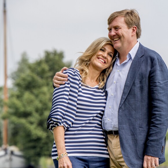 la reine Maxima, le roi Willem-Alexander - Rendez-vous avec la famille royale des Pays-Bas à Warmond le 7 juillet 2017. 07/07/2017 - Warmond
