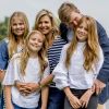 La princesse Amalia, la reine Maxima, le roi Willem-Alexander, la princesse Ariane, la princesse Alexia - Rendez-vous avec la famille royale des Pays-Bas à Warmond le 7 juillet 2017. 07/07/2017 - Warmond