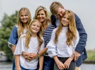 Willem-Alexander et Maxima des Pays-Bas et leurs filles : la croisière s'amuse !