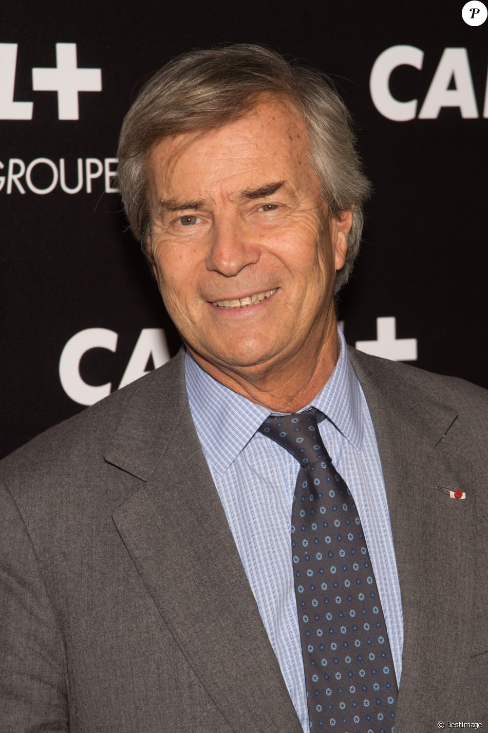 Vincent Bolloré Soirée des animateurs du Groupe Canal+ au Manko à