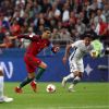 Cristiano Ronaldo - Demi-finale de la Coupe des Confédérations Portugal v Chili à Kazan. Le 28 juin 2017.