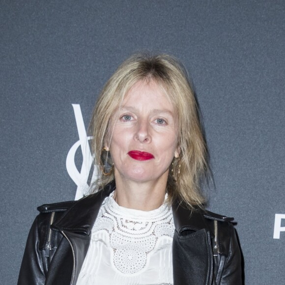 Semi-exclusif - Karin Viard - Lancement du nouveau parfum féminin Yves Saint Laurent "Mon Paris " au restaurant "Le Georges" à Paris le 14 juin 2016. © Olivier Borde / Bestimage