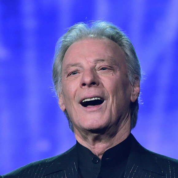 Exclusif - Herbert Léonard - Enregistrement de l'émission "La Télé Chante Pour le Sidaction" aux théâtre des Folies Bergère à Paris, le 11 mars 2015.