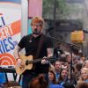 Ed Sheeran lors du Citi Concert Series sur la place du Rockefeller à New York City, New York, Etats-Unis, le 6 juillet 2017.