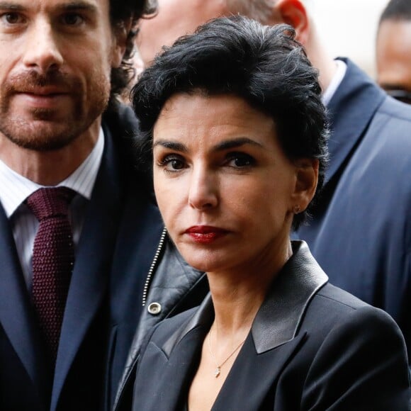 Rachida Dati et Mathias Viche­rat - Inauguration du centre culturel et spirituel orthodoxe russe à Paris le 19 octobre 2016. © Alain Guizard / Bestimage