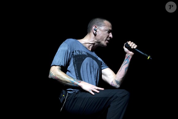 Linkin Park à Amsterdam, le 7 novembre 2014.