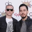 Chester Bennington et Mike Shinoda aux Revolver Golden Gods Award Show à Los Angeles, le 23 avril 2014.