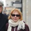 Claude Rich et sa femme Catherine à Paris le 05 février 2012