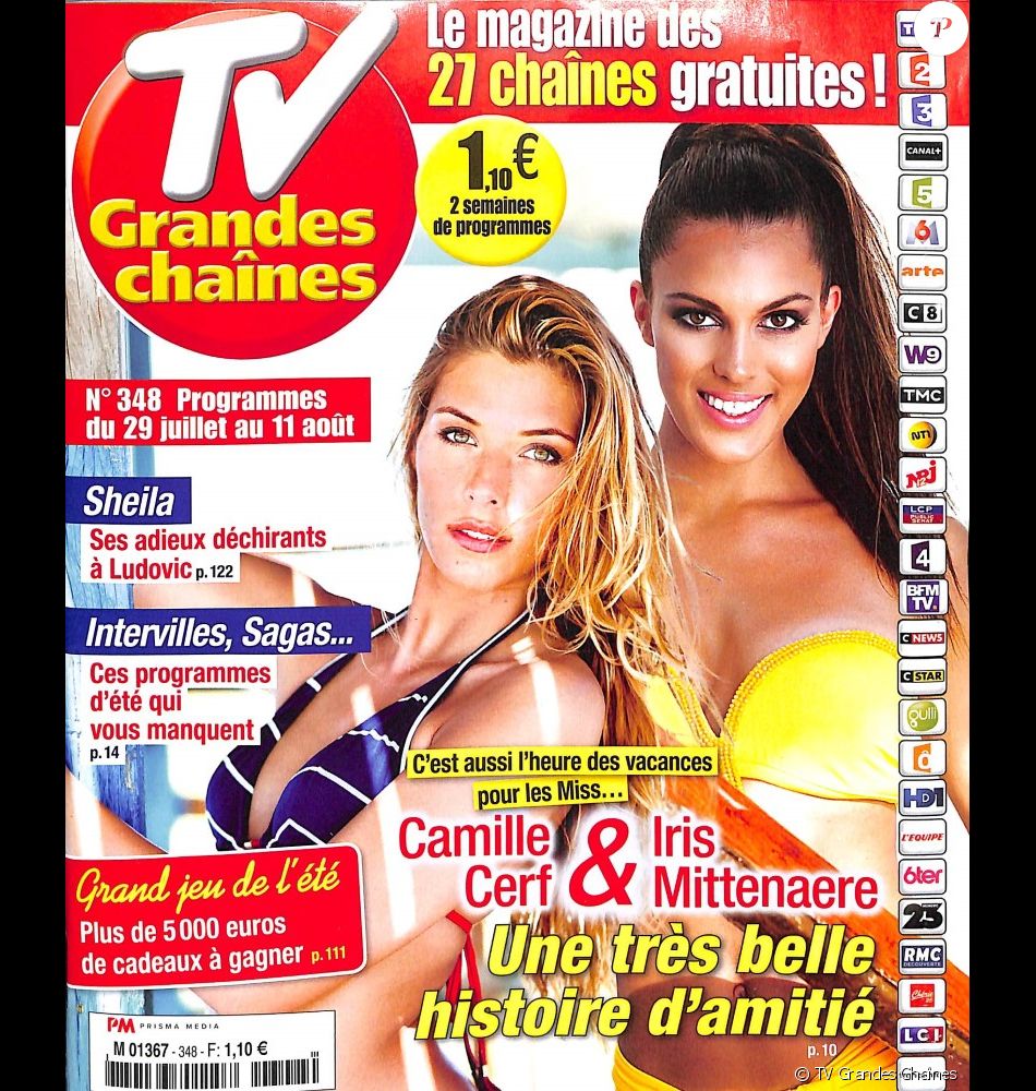 Magazine TV Grandes Chaînes, en kiosques lundi 24 juillet 2017 ...