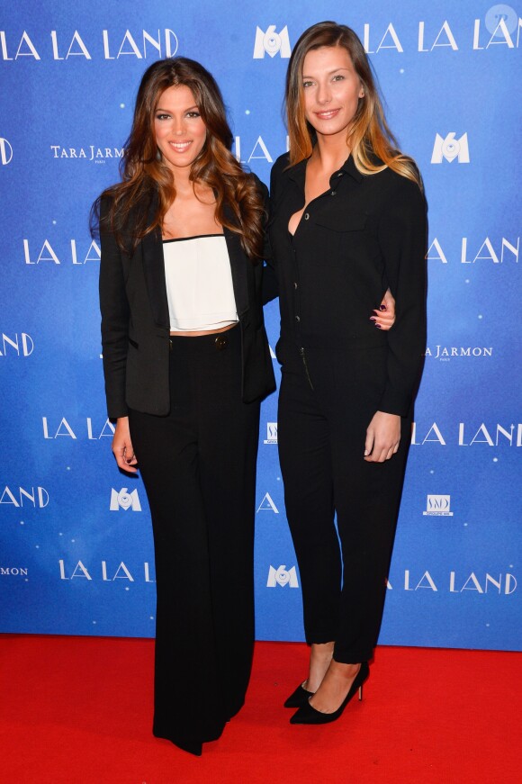 Iris Mittenaere et Camille Cerf à l'avant-première du film "La La Land" au cinéma UGC Normandie à Paris, le 10 janvier 2017. © Coadic Guirec/Bestimage