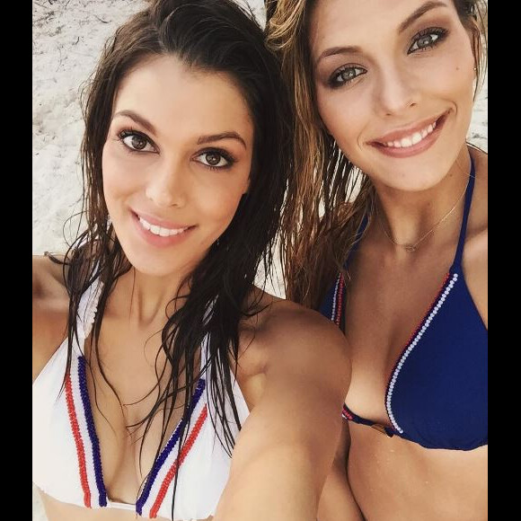 Iris Mittenaere et Camille Cerf, une amitié qui dure.