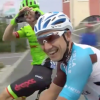 Cyril Gautier, coureur de l'équipe AG2R La Mondiale, a profité de la dernière étape du Tour de France 2017 pour demander sa compagne Caroline en mariage devant les caméras de France Télévisions.