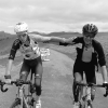 Romain Bardet, 3e du Tour de France 2017, ici lors d'une sortie d'entraînement avec son père Philippe en mai 2017. Photo issue de son compte Twitter.