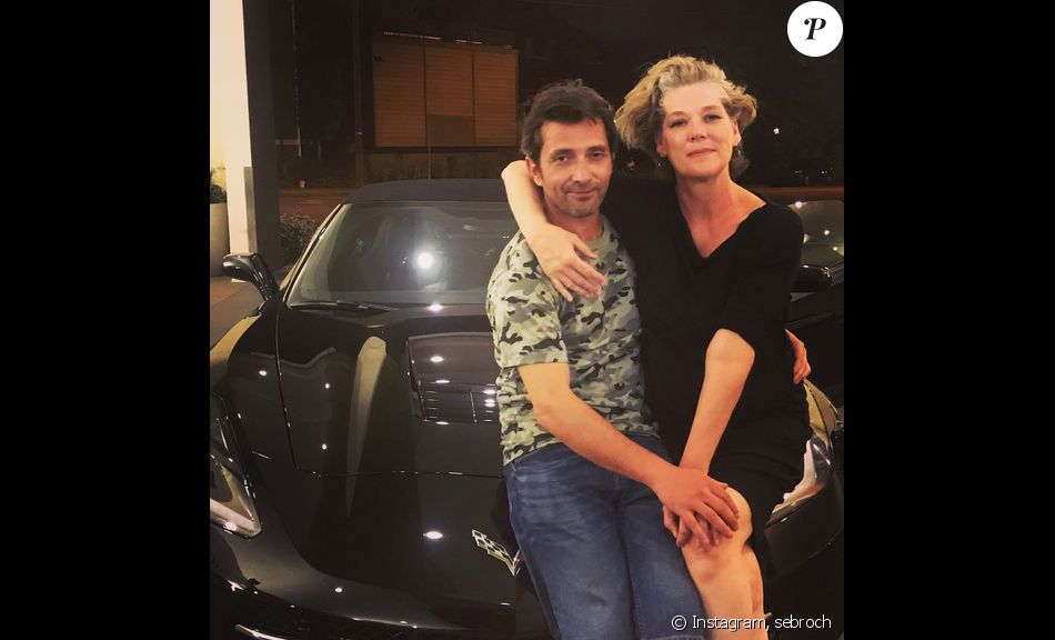 Sébastien Roch pose avec Rochelle Redfield sur Instagram, le 25 juillet ...